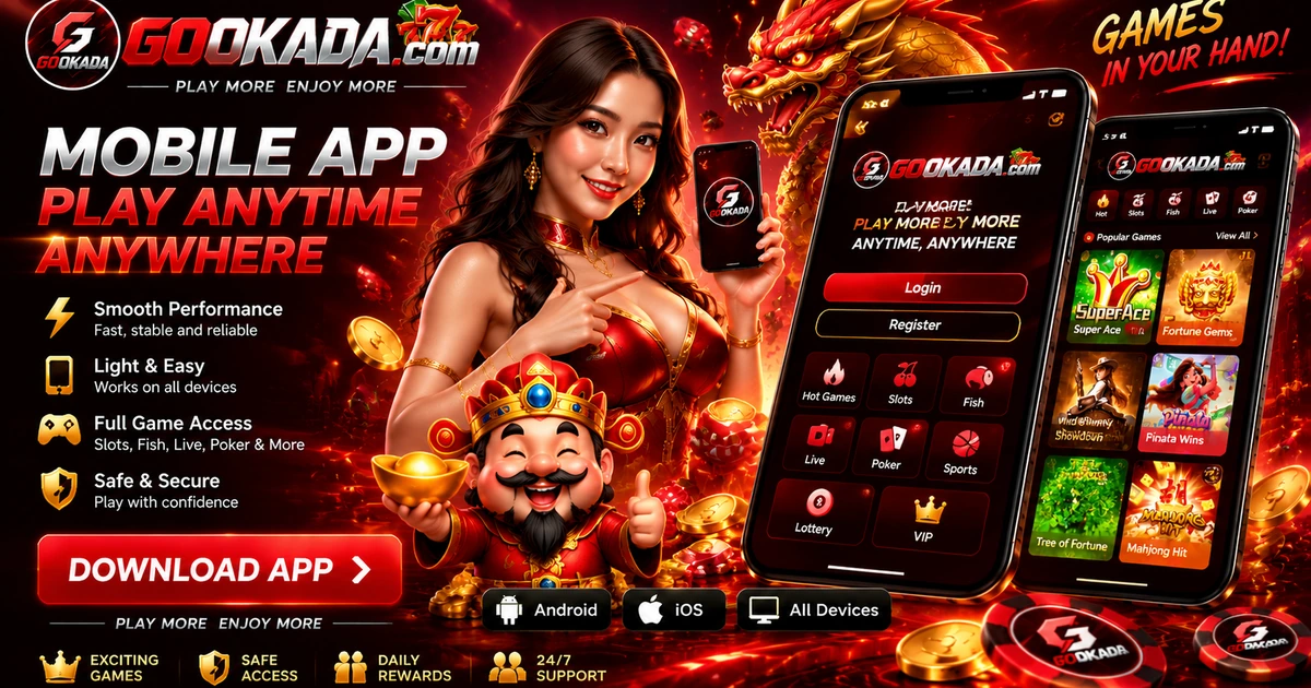 gookada red and black mobile visual